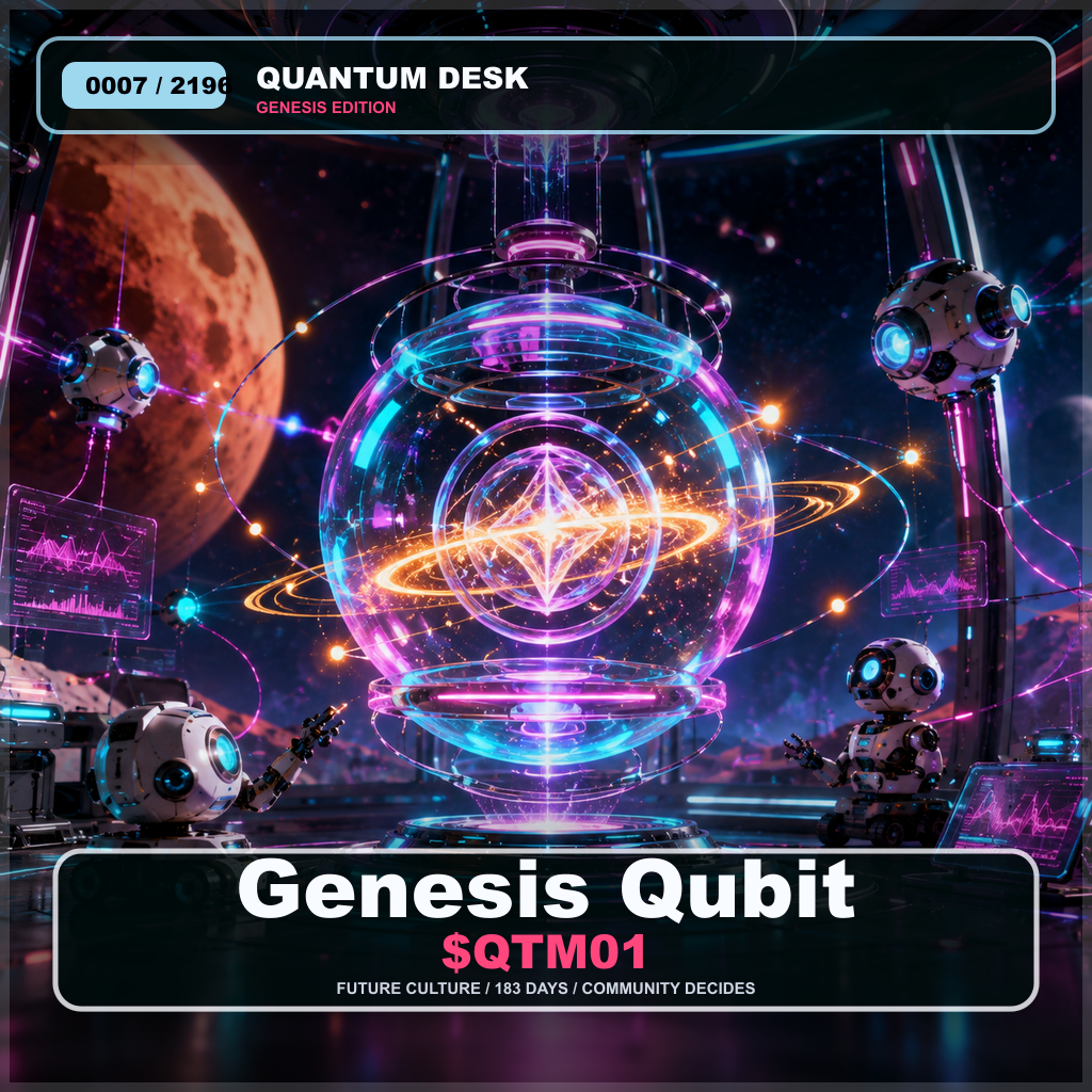 Genesis Qubit original artwork