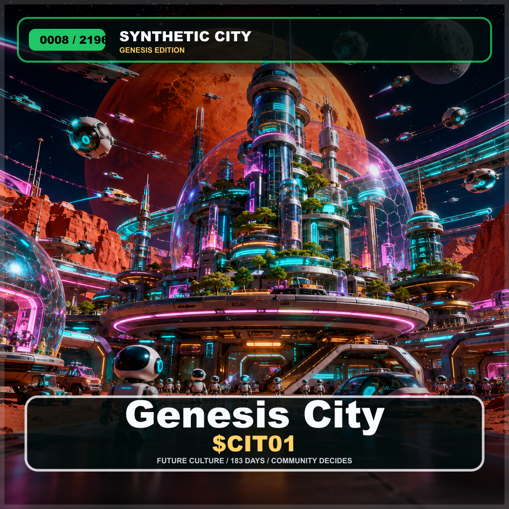 Genesis City original artwork