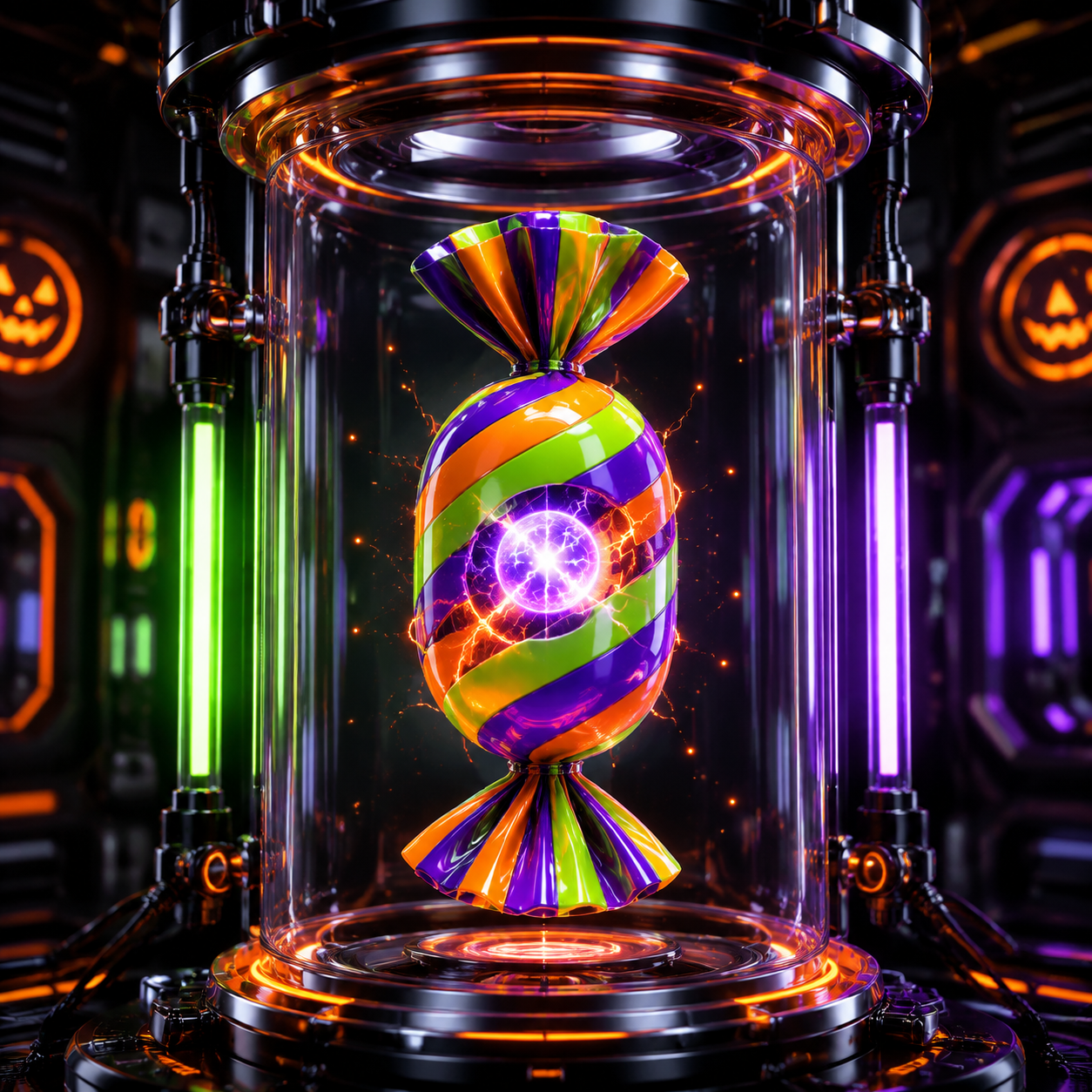 Candy Circuit 001 original artwork