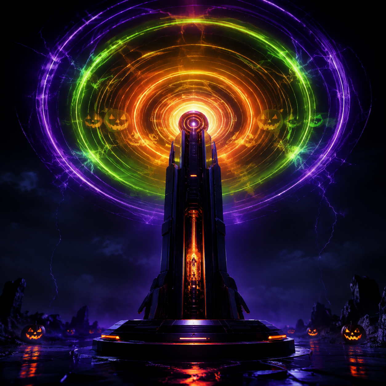Midnight Signal 001 original artwork